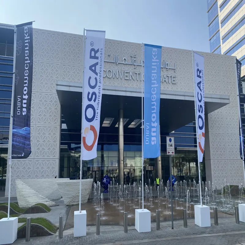 Luxfighter LED προβολέας που συμμετέχει στο Automechanika Dubai 2023